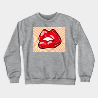 Trippy Lips Crewneck Sweatshirt